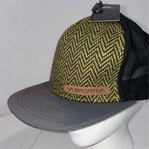 LA SPORTIVA Gorpcore Outdoor Hiking Trail Running X99 Moose Trucker Hat‎ S/M NWT